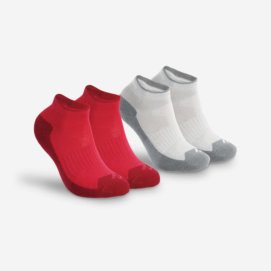Calcetines de senderismo azul con gris para niños MH100, 2 pares - Decathlon Panama