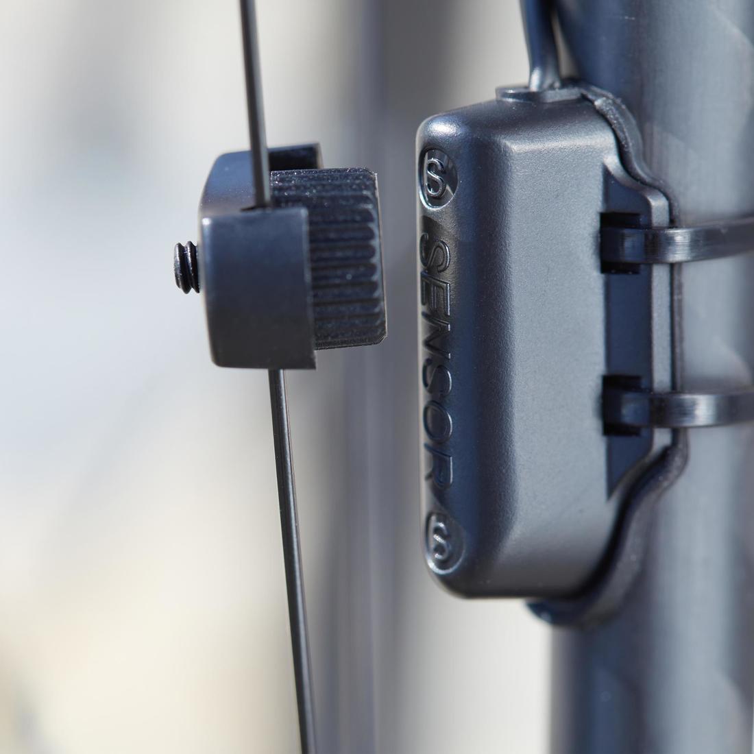 CUENTAKILÓMETROS BICICLETA B'TWIN 100 - CON CABLE (5 FUNCIONES)