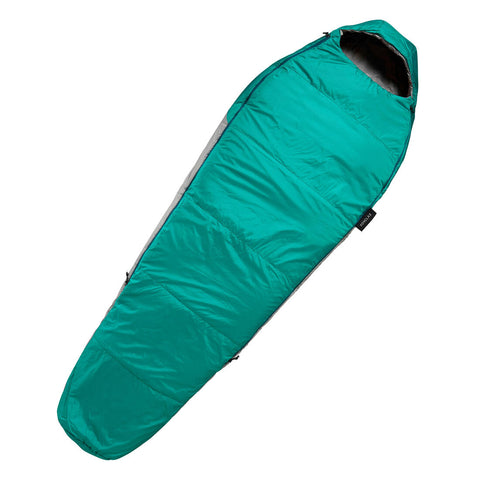 Sleeping bag de trekking de poliéster MT500 10 °C