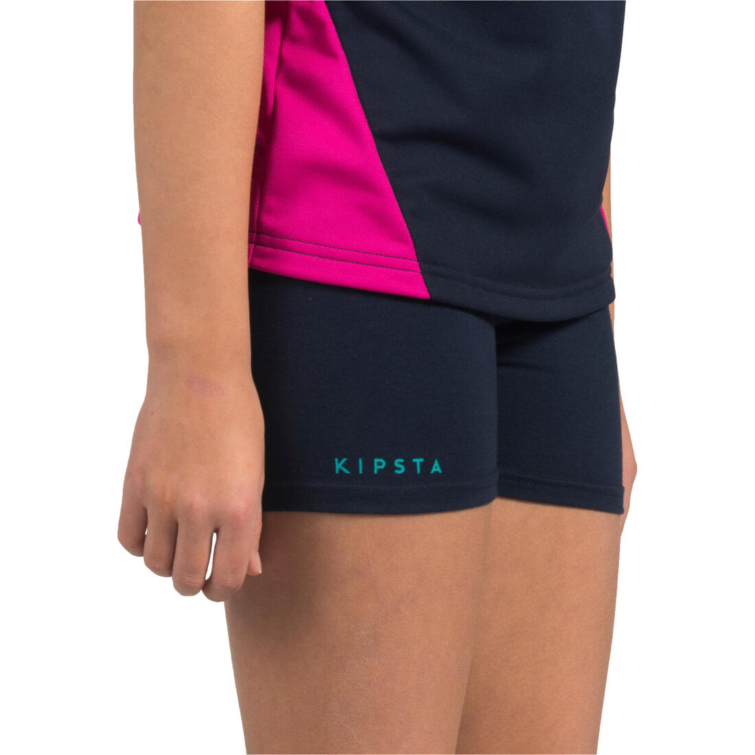 SHORT V100 para niña azul