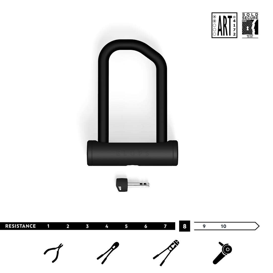 Candado para bicicleta U 920 ART2