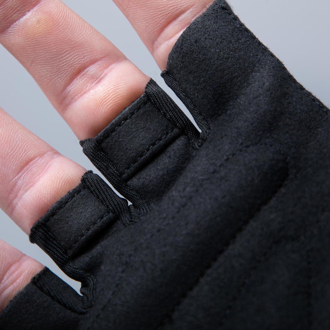 Guantes de Ciclismo en Carretera - Cicloturismo - 100 - Negro - Decathlon Panama