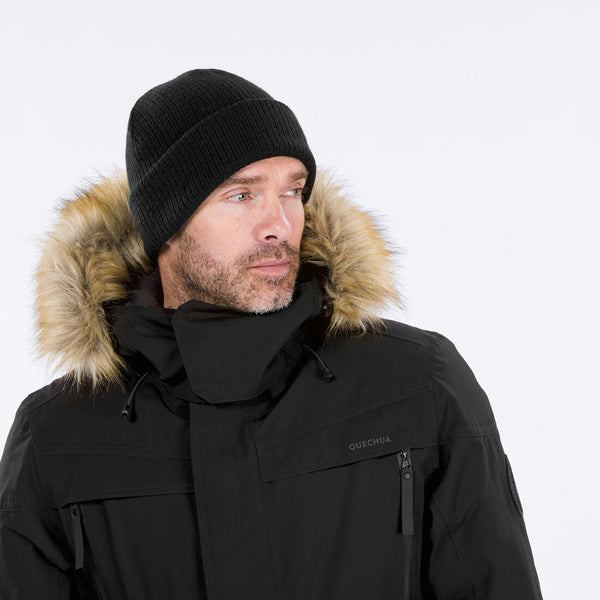 Parka de senderismo impermeable para invierno negra para hombre SH900 - 20  °C - Decathlon