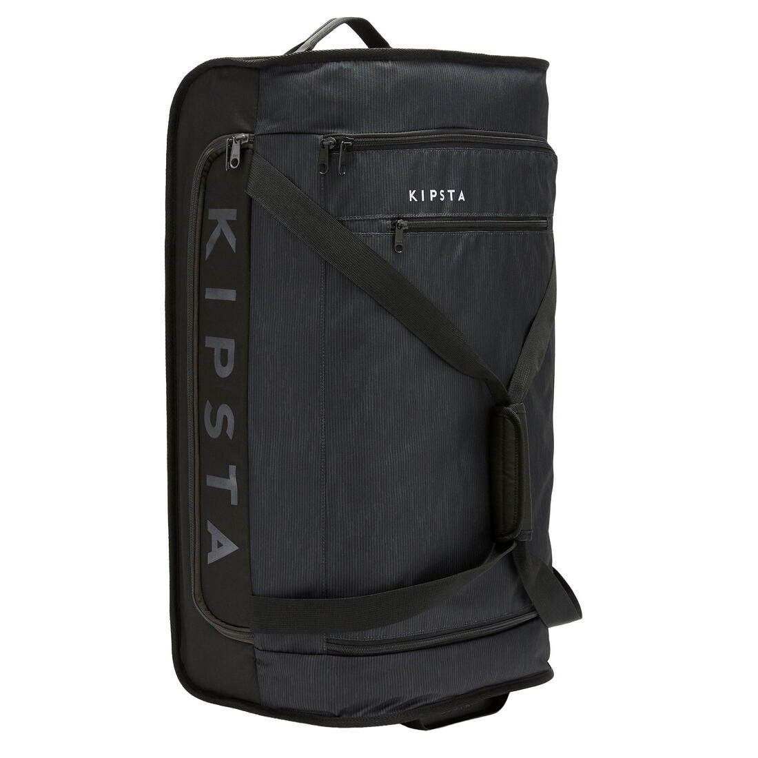 Maleta deportiva de 70 L - ESSENTIAL Negro Gris