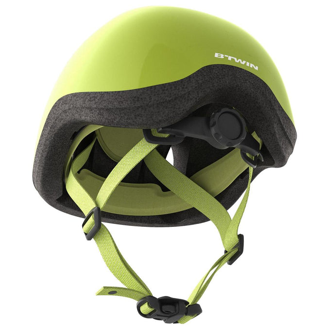 Casco Bicicleta 500 Bebe Fluorescente Decathlon Panama