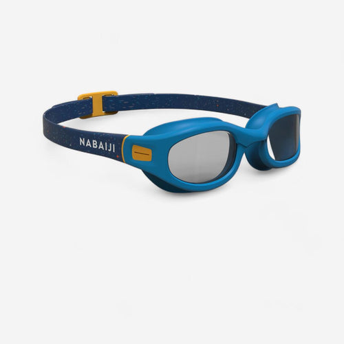 





Goggles de natación con cristales claros azules con amarillo talla CH Soft