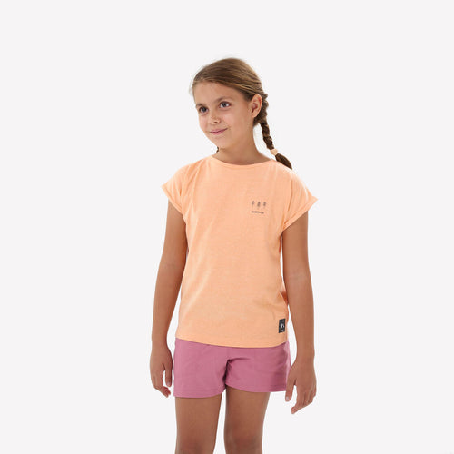 





Playera de senderismo naranja para niños 7-15 años MH100