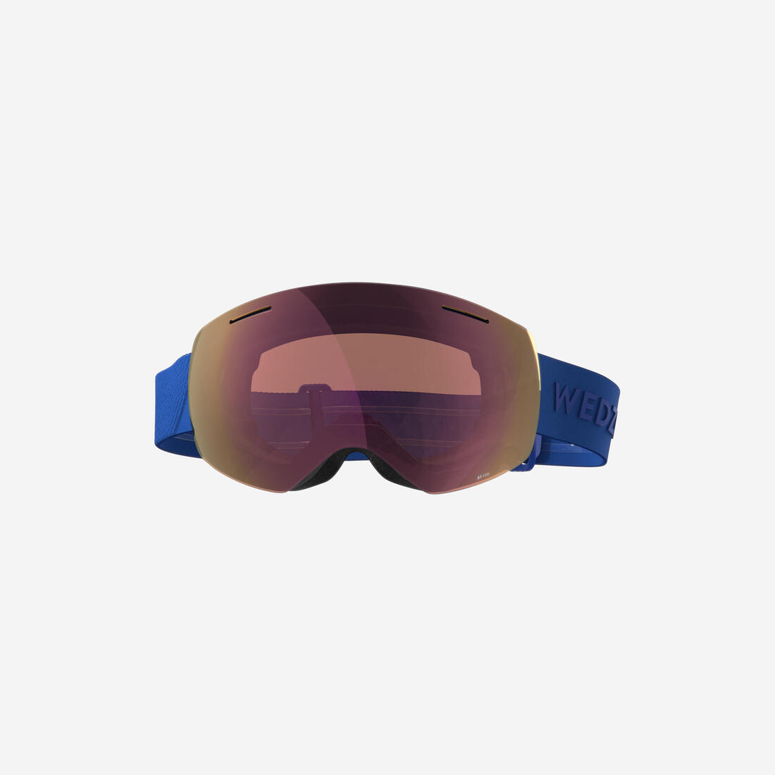 Máscara de esquí y snowboard para todo clima azul para niños y adultos G 900