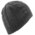 Gorro de Invierno Adulto Wedze Torsades Trenzas Gris