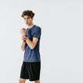 Short de Running 2 en 1 para Hombre - Kalenji - Dry+ - Negro - Bóxer Integrado