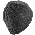 Gorro de Invierno Adulto Wedze Torsades Trenzas Gris