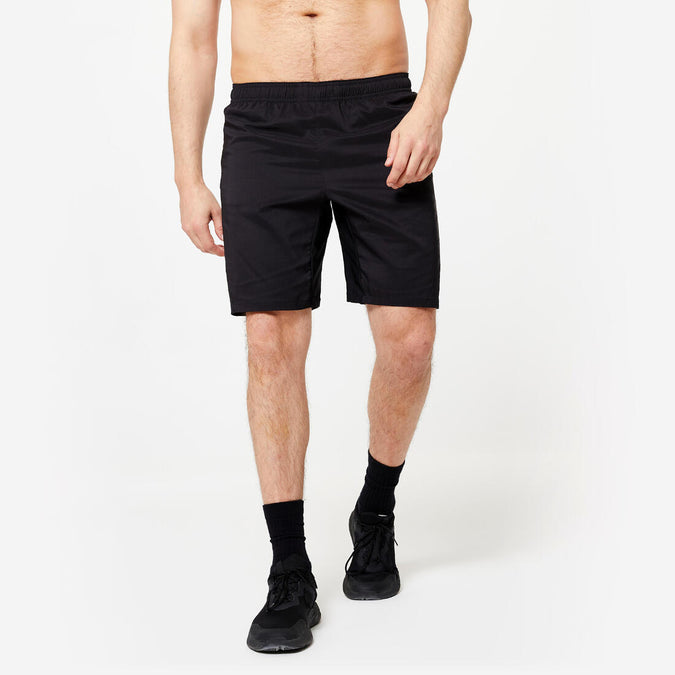 





Short de fitness con bolsillos y cierre negro humo, photo 1 of 6