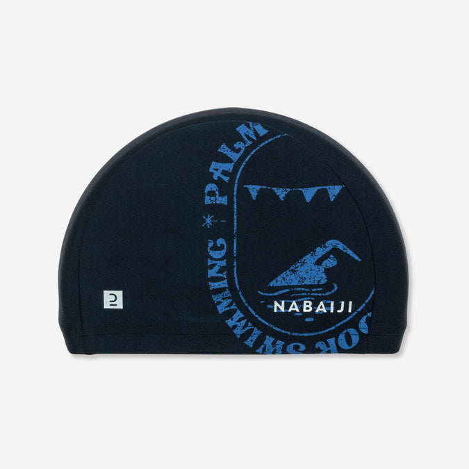 





Gorra de natación de punto negra con azul con estampado Tiki, photo 1 of 3