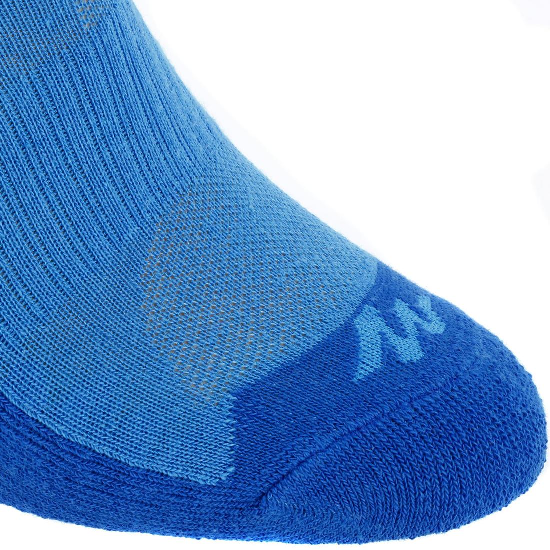 Calcetines de senderismo azul con gris para niños MH100, 2 pares - Decathlon Panama