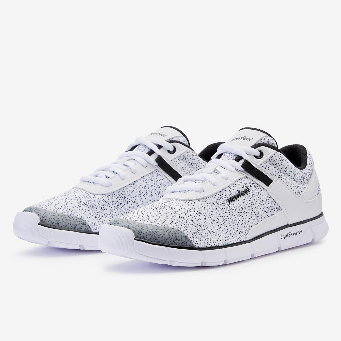 Tenis para Caminar por la Ciudad para Mujer Soft 540 - Blanco Moteado