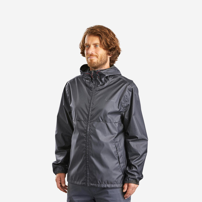 





Chamarra rompeviento y perlante de senderismo - Raincut Full Zip - Hombre, photo 1 of 9