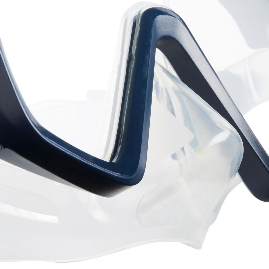 Máscara Buceo 100 Azul