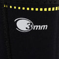 Zapatos acuáticos Submarinismo Neopreno 3 mm Negro