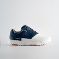 Zapatos de golf impermeables blancos para hombre Grip Waterproof
