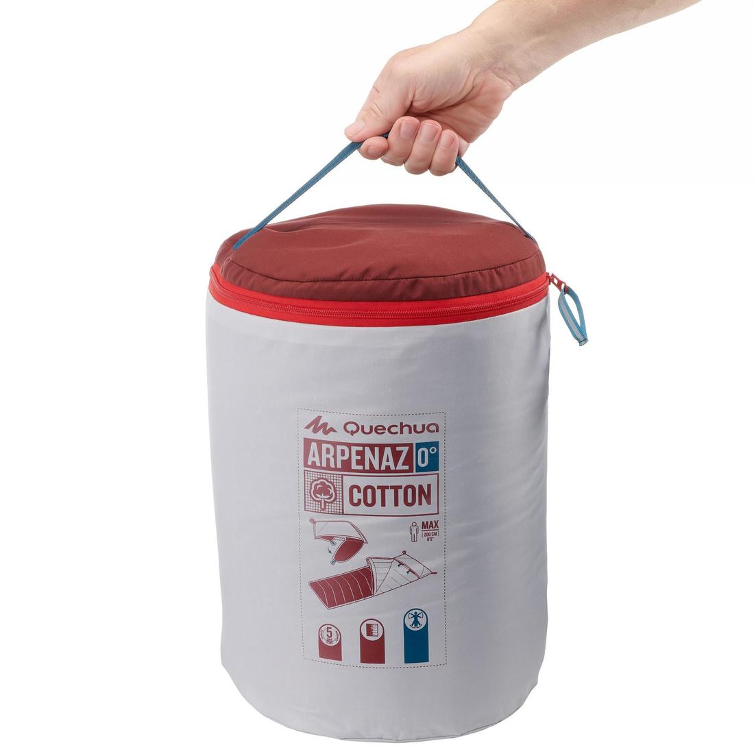 Sleeping bag Camping Quechua 0° Burdeos