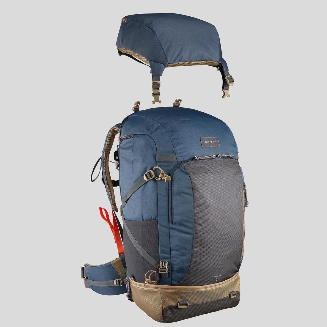 Mochila de viaje hombre 70 L - Travel 500