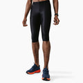 Mallas Pescador Running Dry Hombre Negro Transpirables 3/4