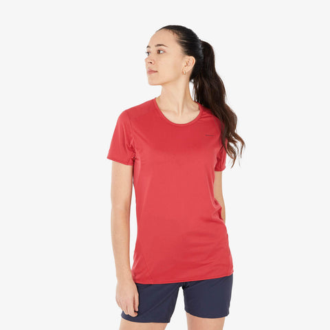 





Playera de manga corta de senderismo en montaña para mujer MH100