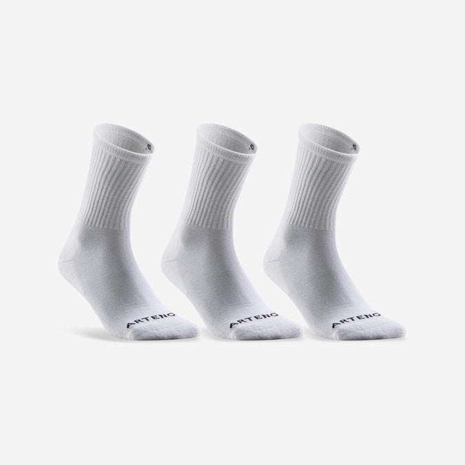 





Calcetines largos de deporte blanco RS 100, lote de 3 pares, photo 1 of 5