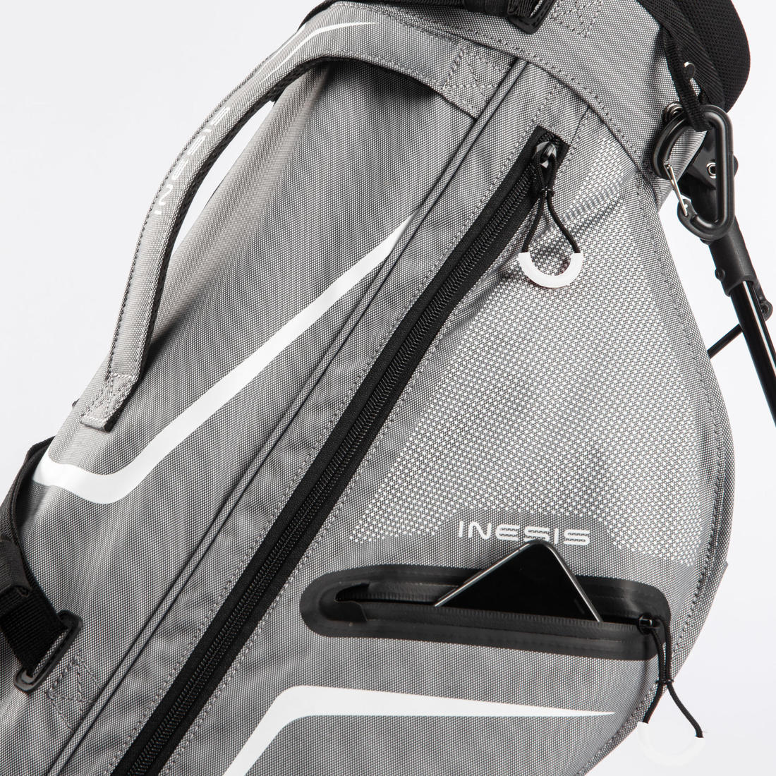 Bolsa de golf tripié gris INESIS Ultralight