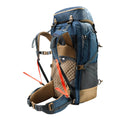 Mochila de viaje hombre 70 L - Travel 500