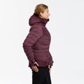 CHAMARRA ACOLCHADA CÁLIDA DE ESQUÍ MUJER - 900 WARM - BURDEOS