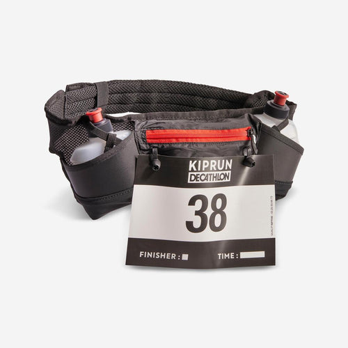 





CINTURÓN DE RUNNING PORTABOTELLAS 250 ml + DORSAL