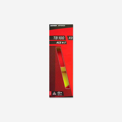 





PELOTA DE TENIS TB100x3 ROJO