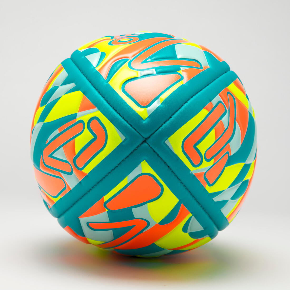 Balón de rugby playa - Talla 1 - R100 Midi City azul amarillo naranja