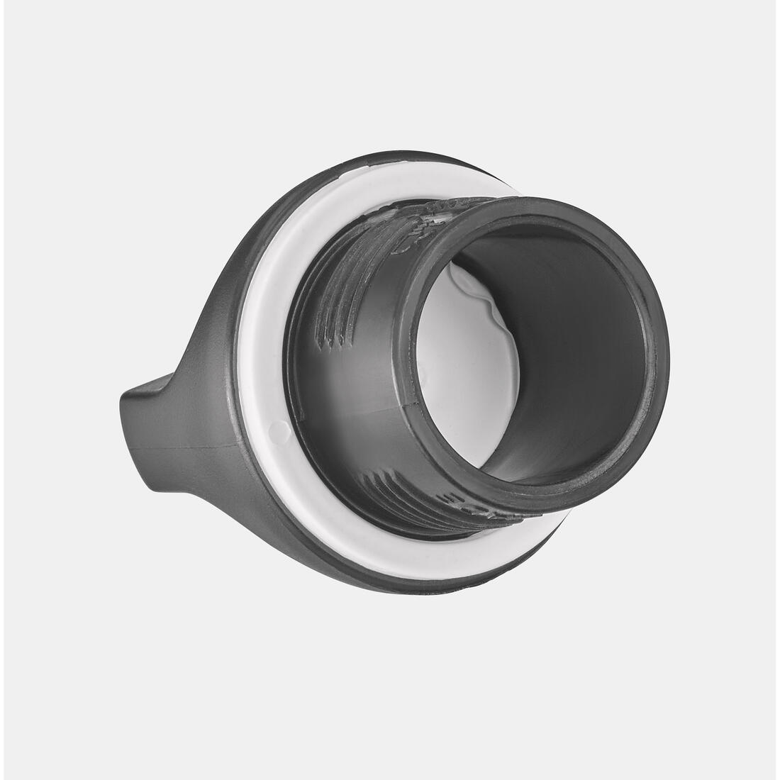 Botella de senderismo 100 tapón de rosca 0.75 litros aluminio caqui