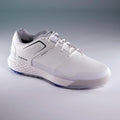 Zapatos de golf impermeables blancos para hombre Grip Waterproof