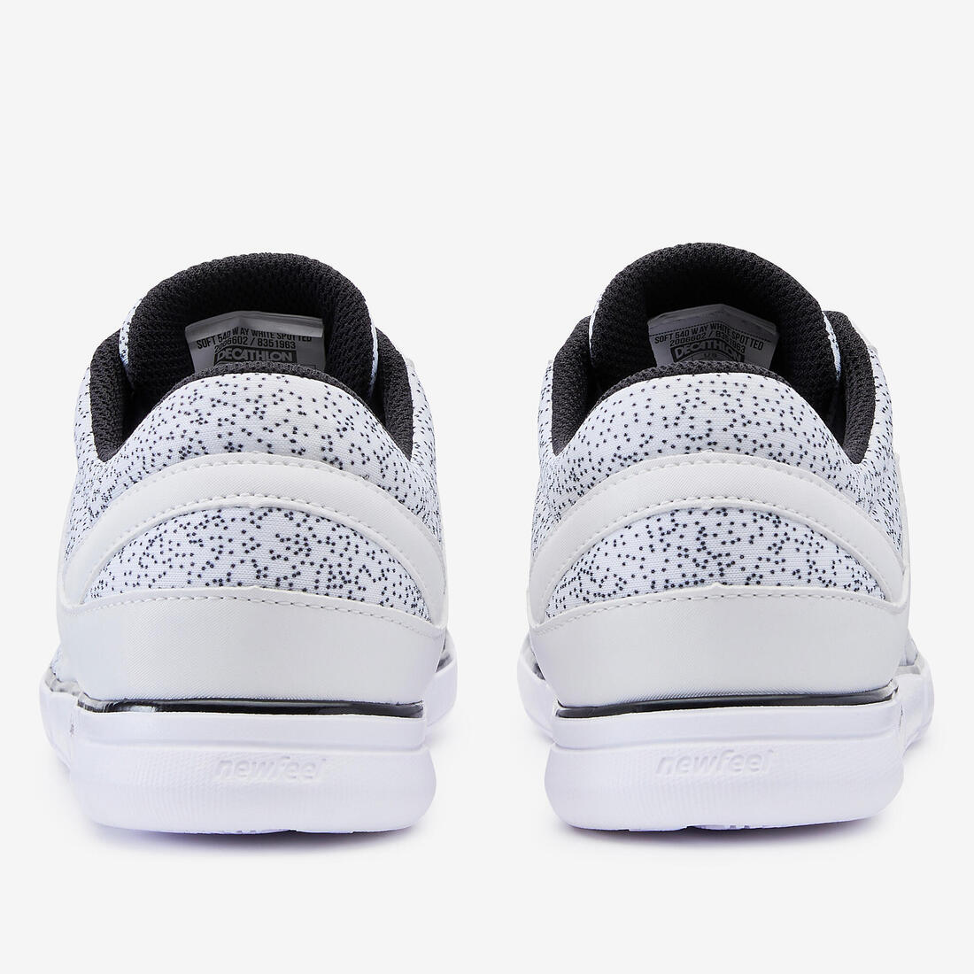 Tenis para Caminar por la Ciudad para Mujer Soft 540 - Blanco Moteado