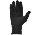 Guantes Polares de Montaña y Trekking Adulto Trek100 Interior Negro