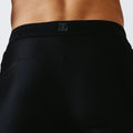 Mallas largas de running transpirables negras para hombre Dry