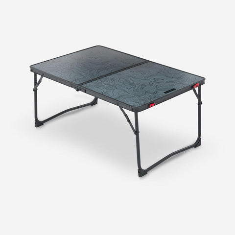 





Mesa de camping baja y plegable gris MH100