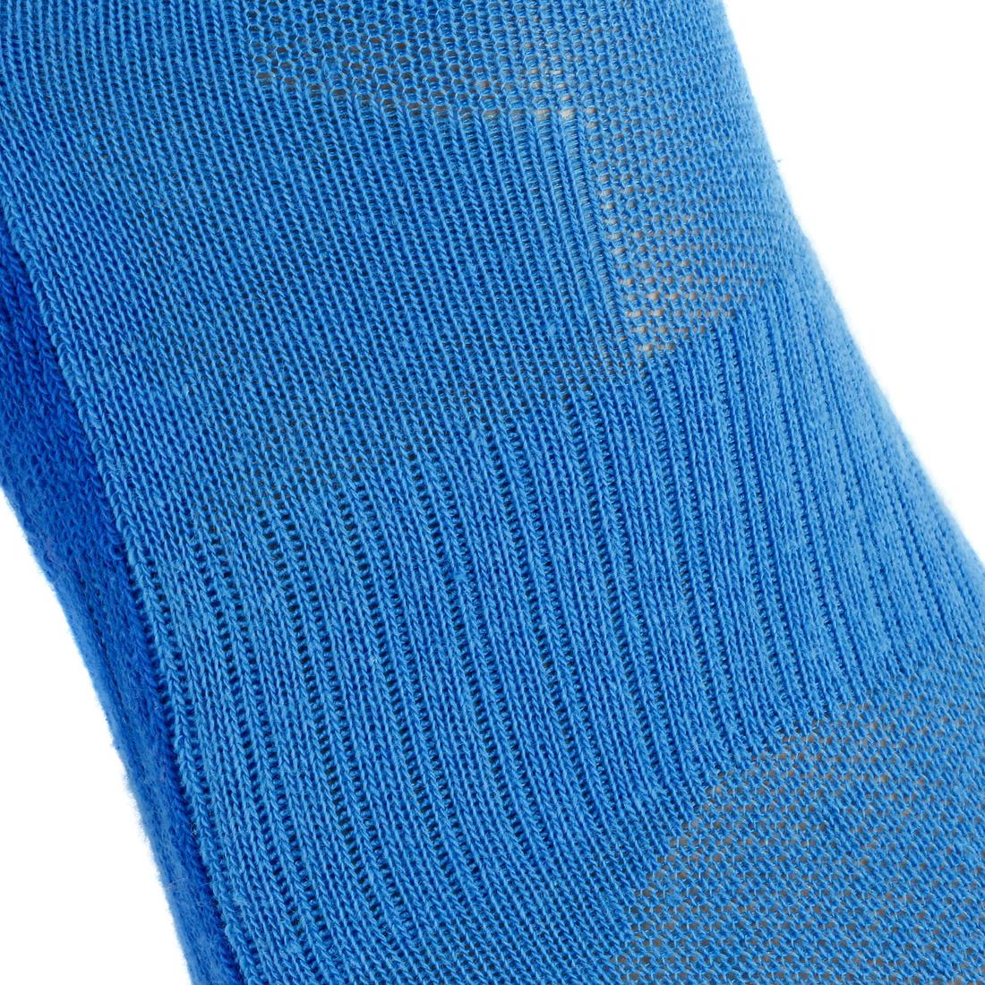 Calcetines de senderismo azul con gris para niños MH100, 2 pares - Decathlon Panama