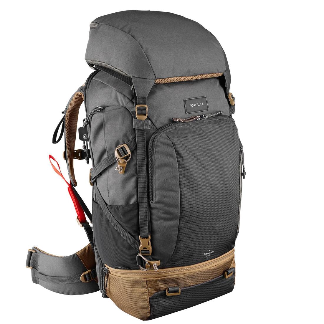 Mochila de viaje hombre 50 L - Travel 500