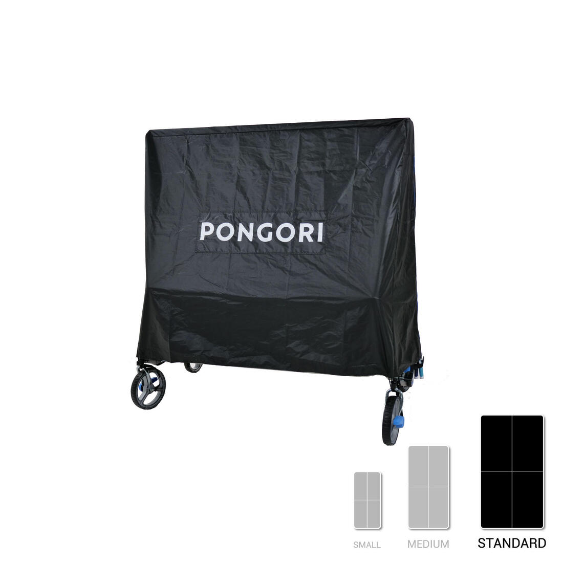 Funda para mesa plegada de ping-pong negra