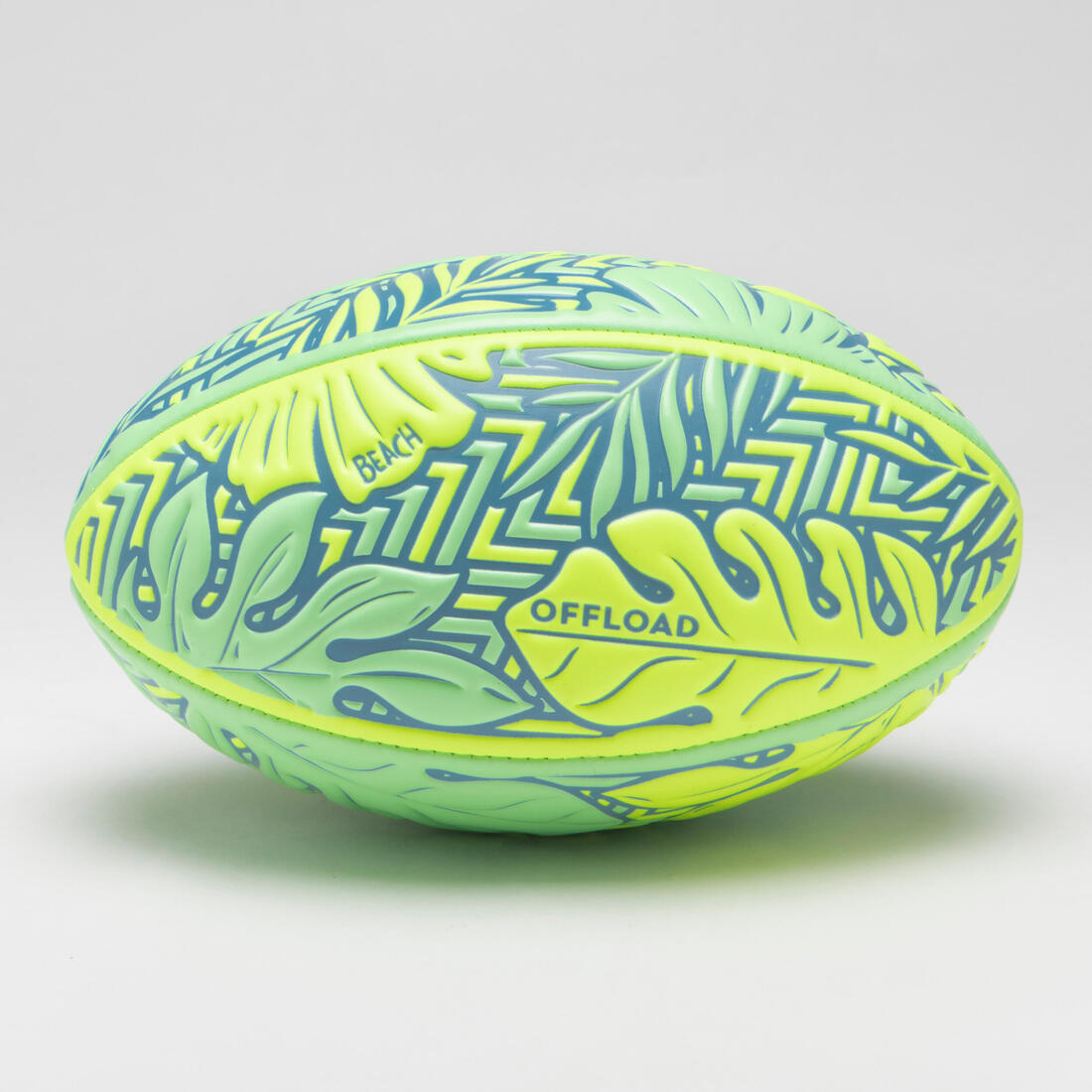 Balón de rugby playa - Talla 1 - R100 Midi City azul amarillo naranja