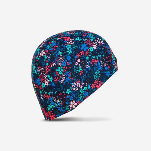 





Gorra de natación de punto negra con azul con estampado Tiki