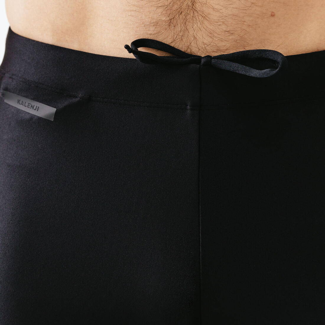 Mallas cortas de running transpirables negras para hombre Dry