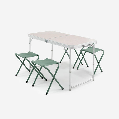 





Mesa de camping plegable de 4 bancos para 4-6 personas