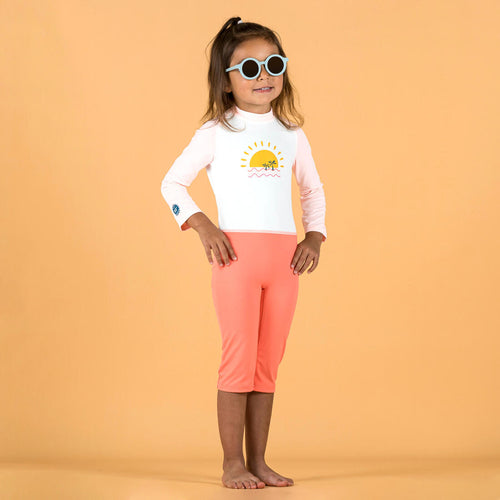 





Traje de natación anti-UV de manga larga con estampado para bebés/niños