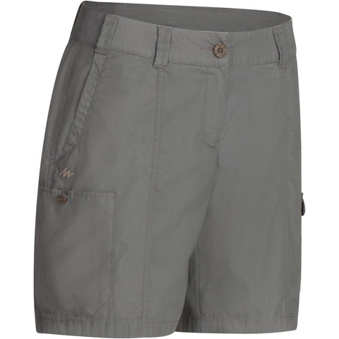 





Short de trekking TRAVEL 100 mujer gris