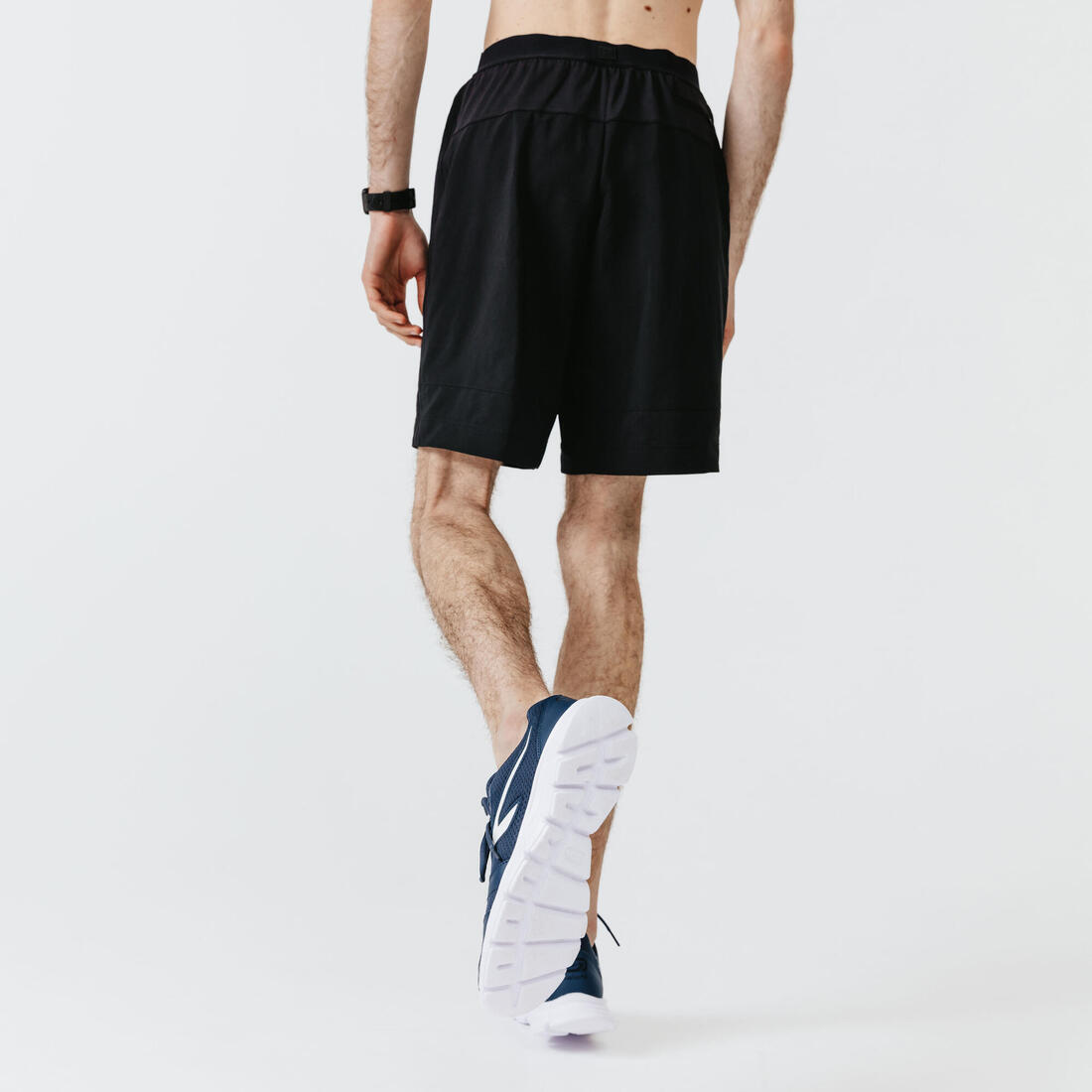 Short de Running 2 en 1 para Hombre - Kalenji - Dry+ - Negro - Bóxer Integrado